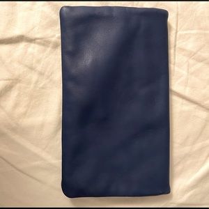 Cobalt blue clutch Ann Taylor